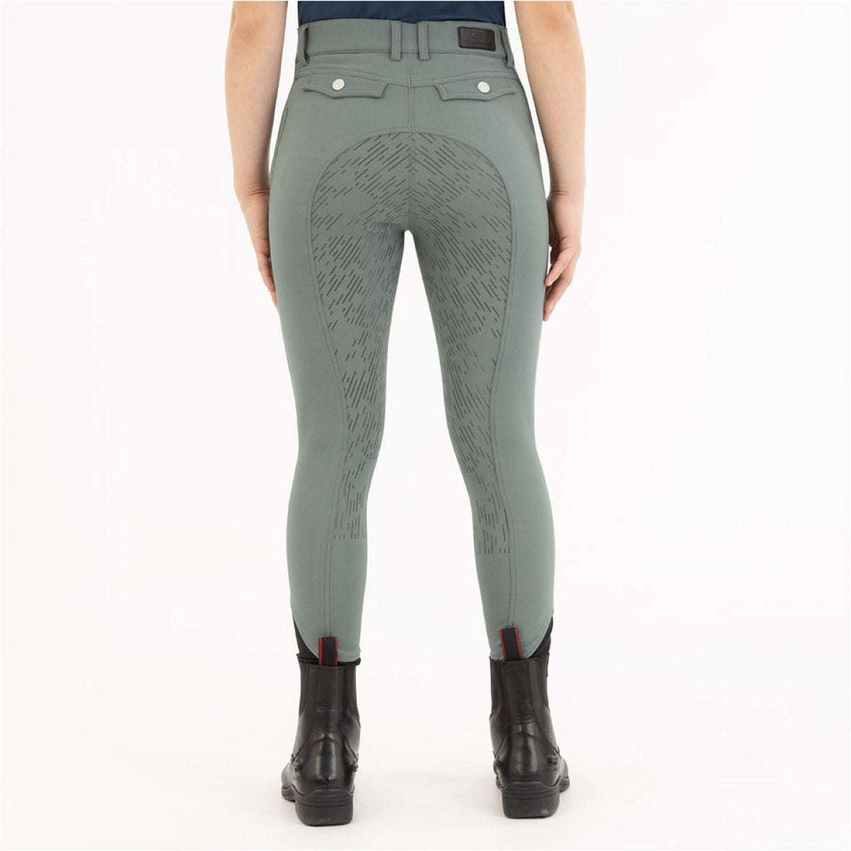 BR Pantalon d'Équitation Eevolv Irene Full Grip Balsam Green