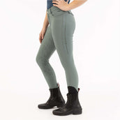 BR Pantalon d'Équitation Eevolv Irene Full Grip Balsam Green