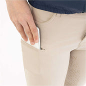 BR Pantalon d'Équitation Eevolv Irene Full Grip Chateau Grey