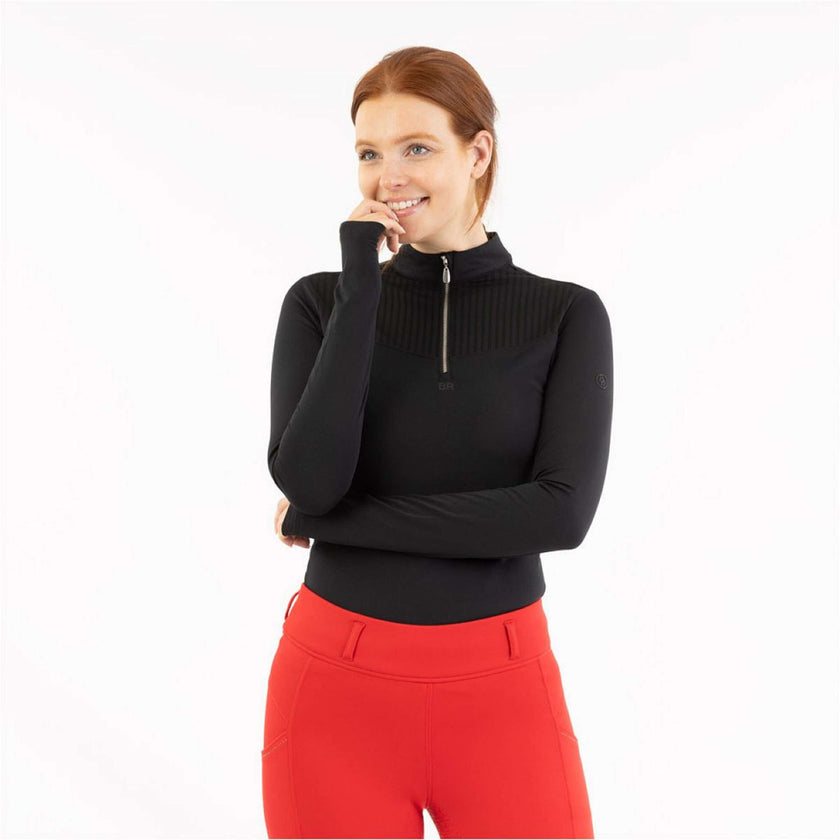 BR Pullover AW25 Half-Zip Jara Femme Meteorite BR Pullover AW25 Half-Zip Jara Femme Meteorite