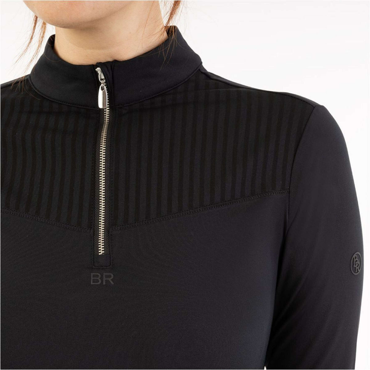 BR Pullover AW25 Half-Zip Jara Femme Meteorite
