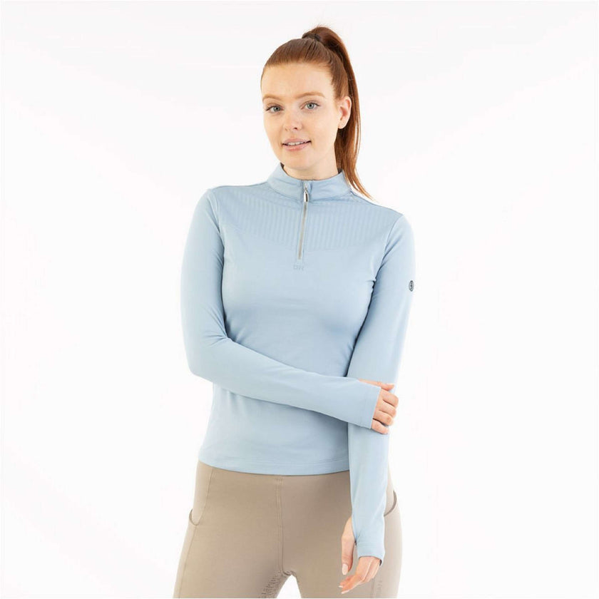 BR Pullover AW25 Half-Zip Jara Femme Ashley Blue