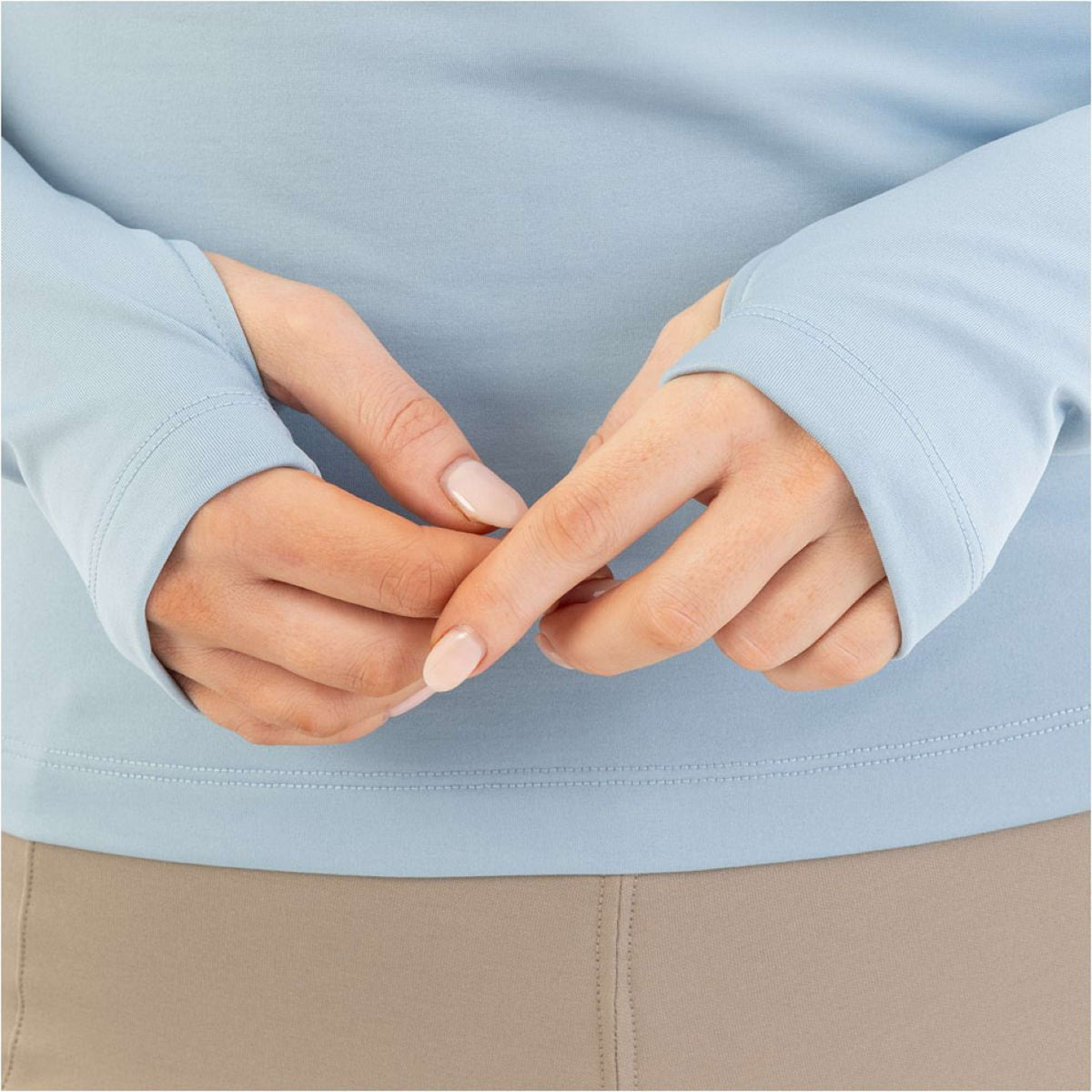 BR Pullover AW25 Half-Zip Jara Femme Ashley Blue