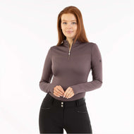 BR Pullover AW25 Half-Zip Jara Femme Raisin