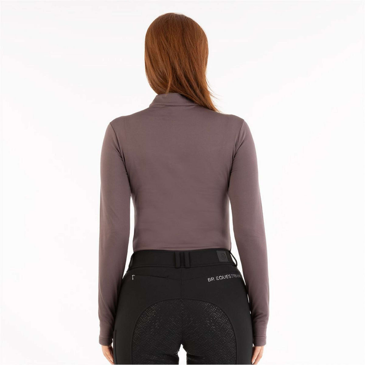 BR Pullover AW25 Half-Zip Jara Femme Raisin