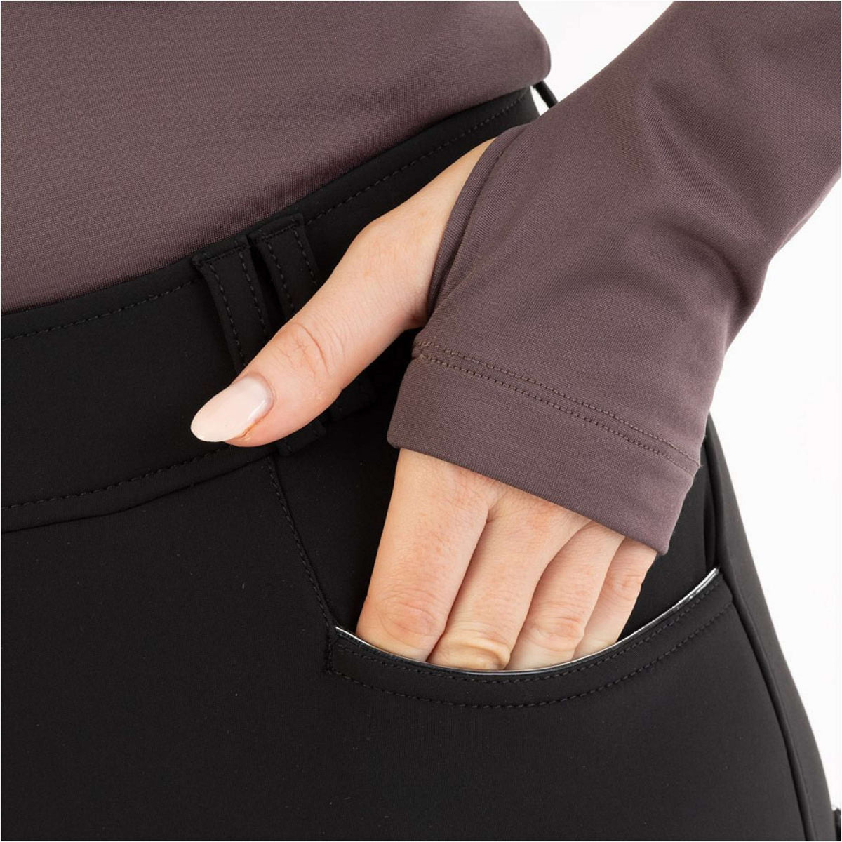 BR Pullover AW25 Half-Zip Jara Femme Raisin