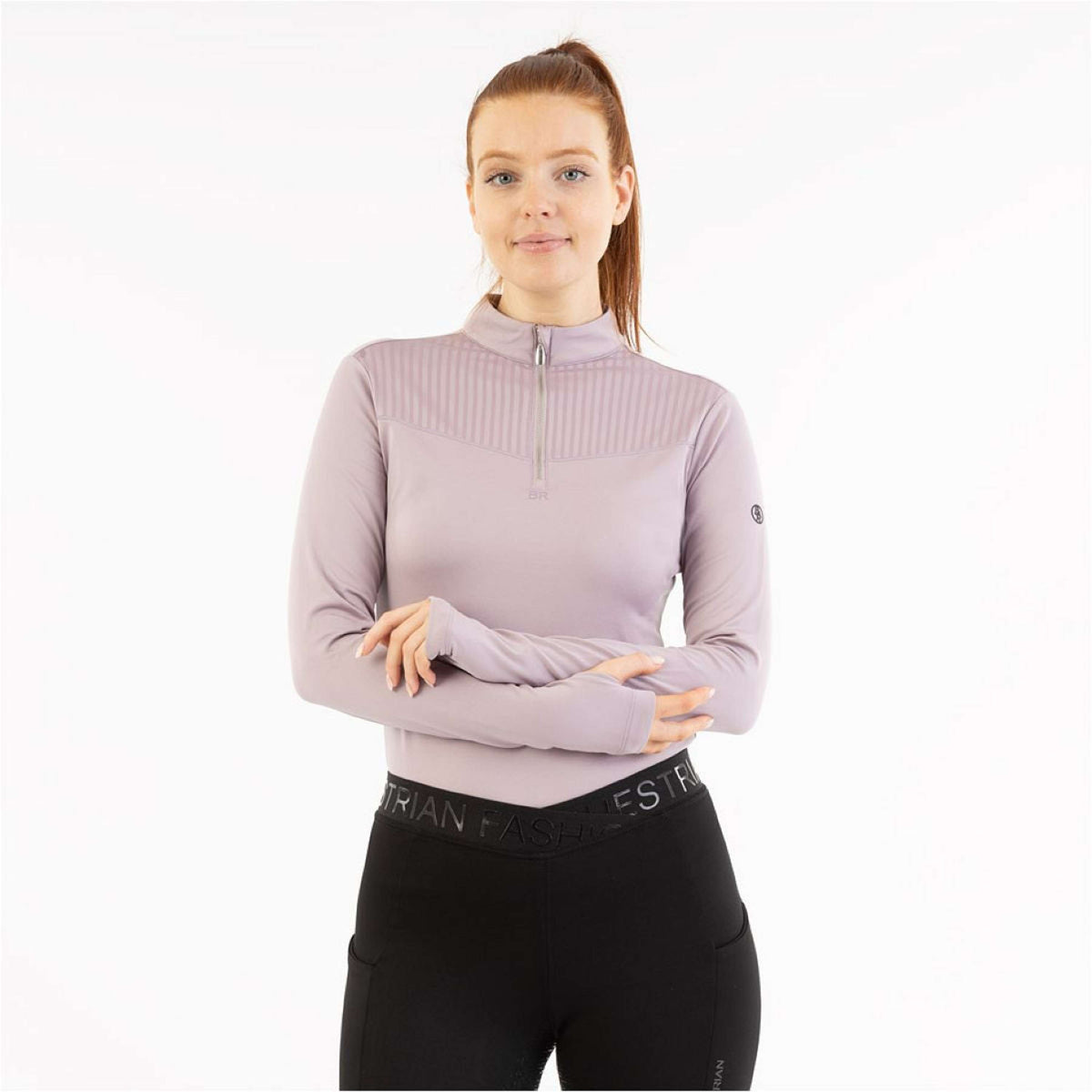 BR Pullover AW25 Half-Zip Jara Femme Nirvana