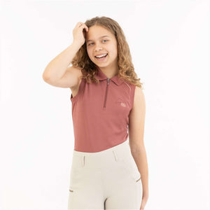 BR Polo Eevolv Ilona Sans Manche Roan Rouge