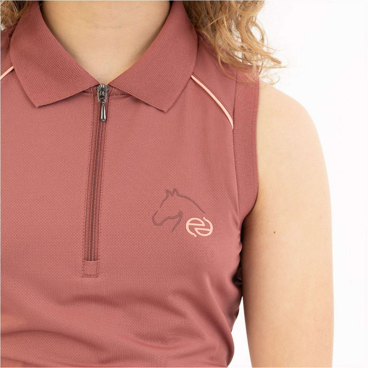 BR Polo Eevolv Ilona Sans Manche Roan Rouge