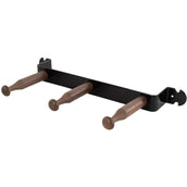 Stubbs Porte-Bride Retro Shelfie Tige Longue Noir