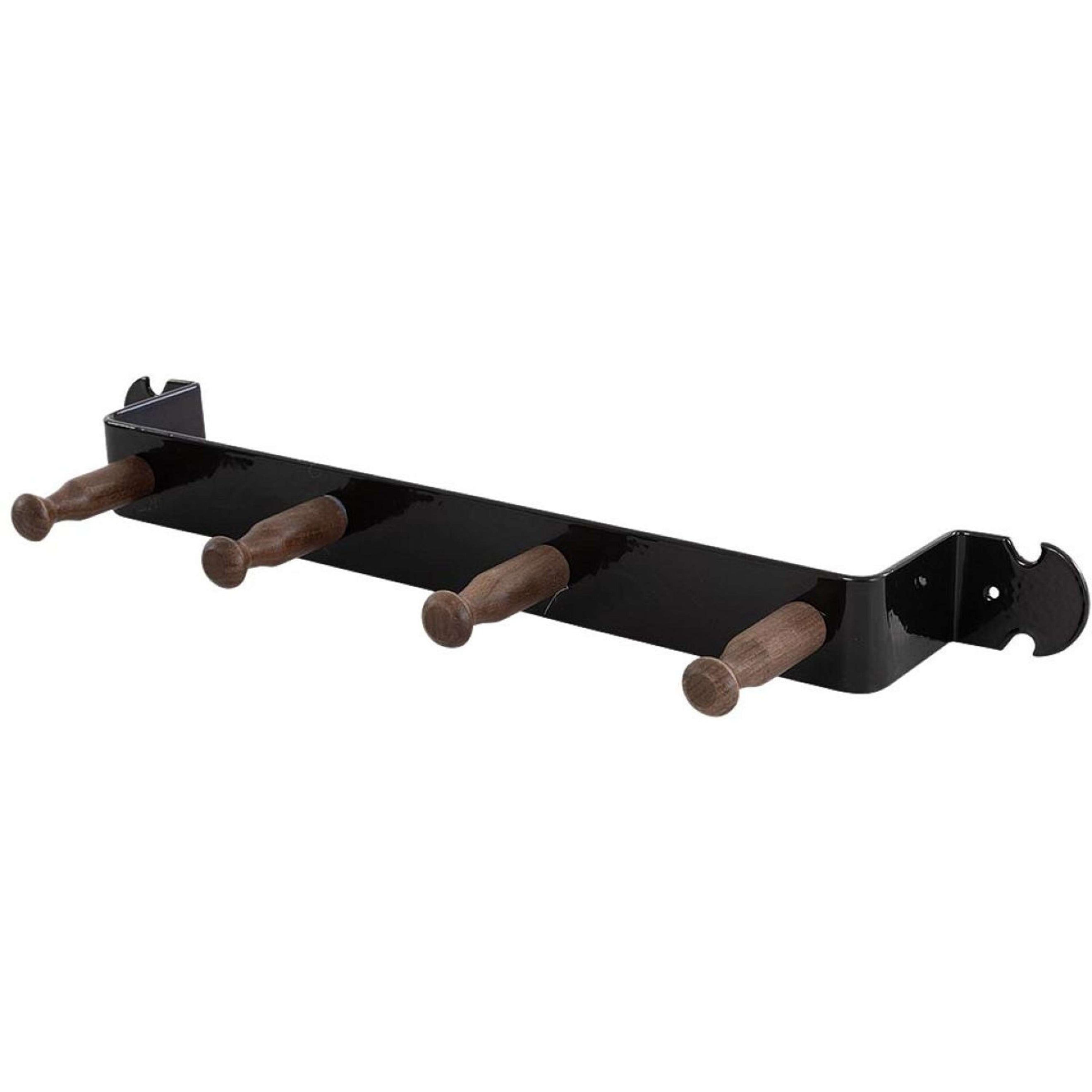 Stubbs Porte-Manteaux Retro Shelfie Noir Stubbs Porte-Manteaux Retro Shelfie Noir