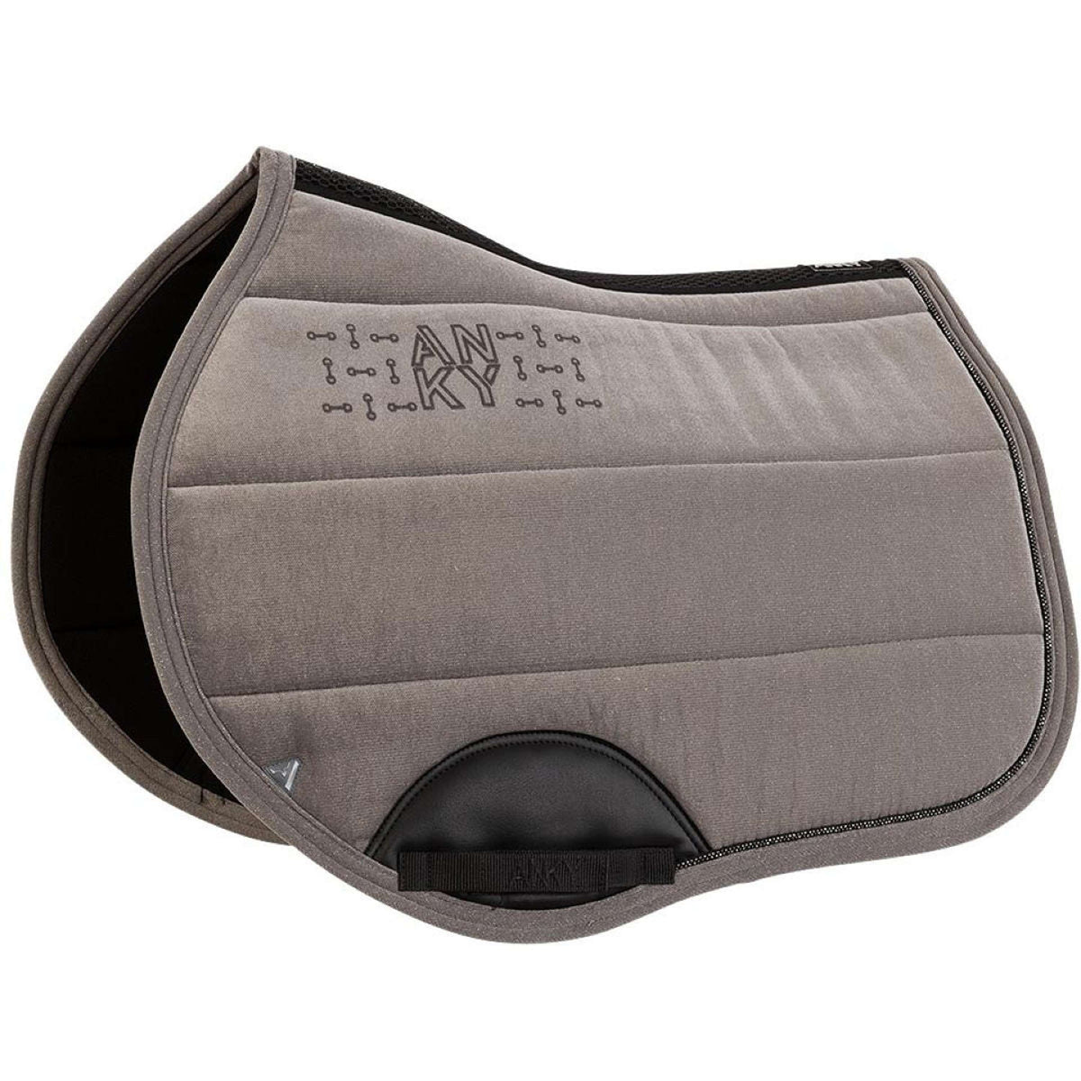 ANKY Tapis de Selle AW25 Velvet Polyvalent Argent