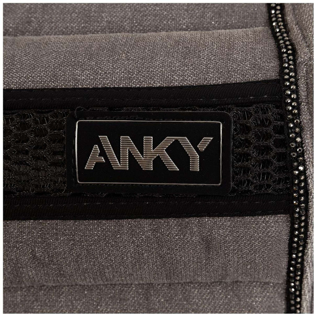 ANKY Tapis de Selle AW25 Velvet Polyvalent Argent