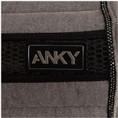 ANKY Tapis de Selle AW25 Velvet Polyvalent Argent
