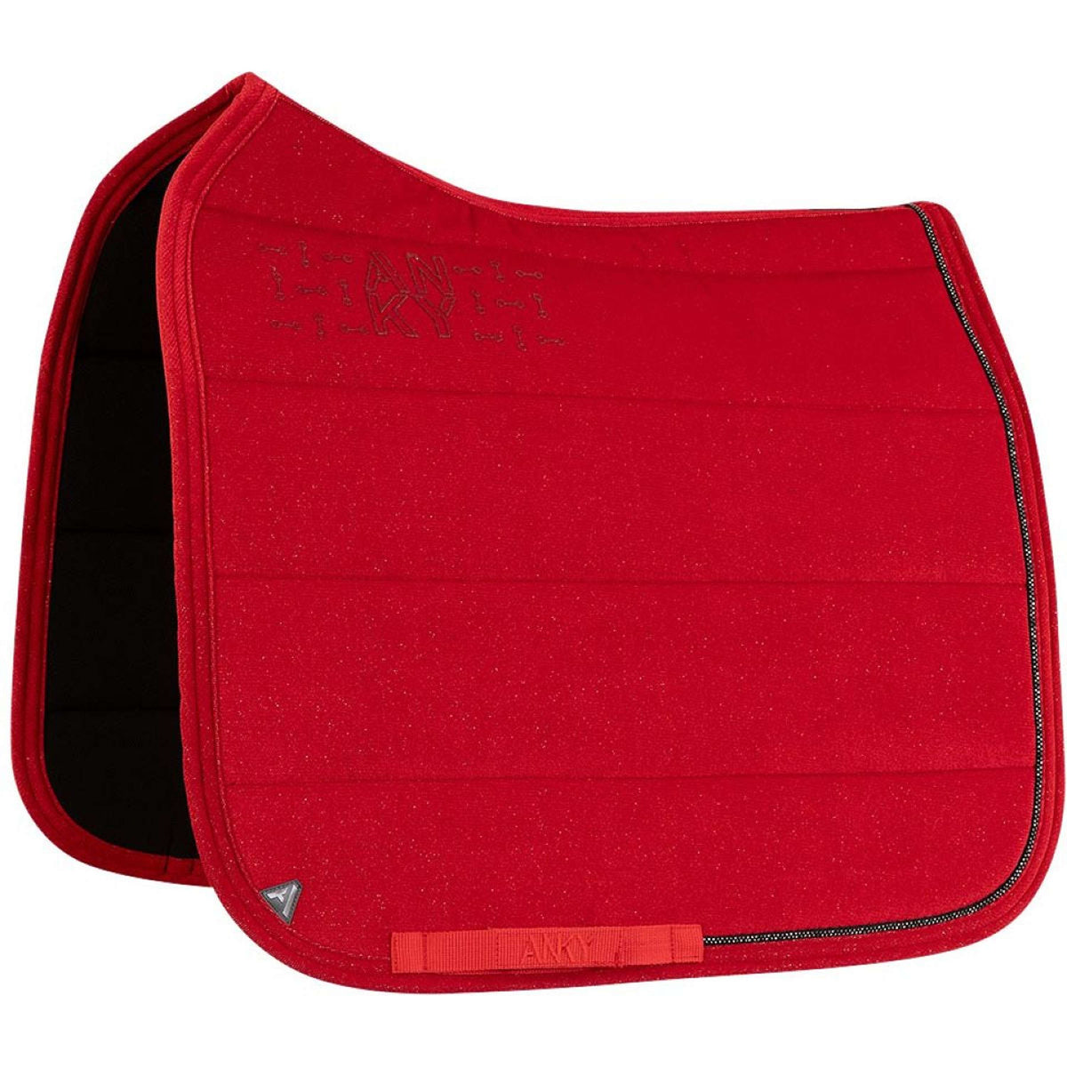 ANKY Tapis de Selle AW25 Velvet Dressage Equestrian Red