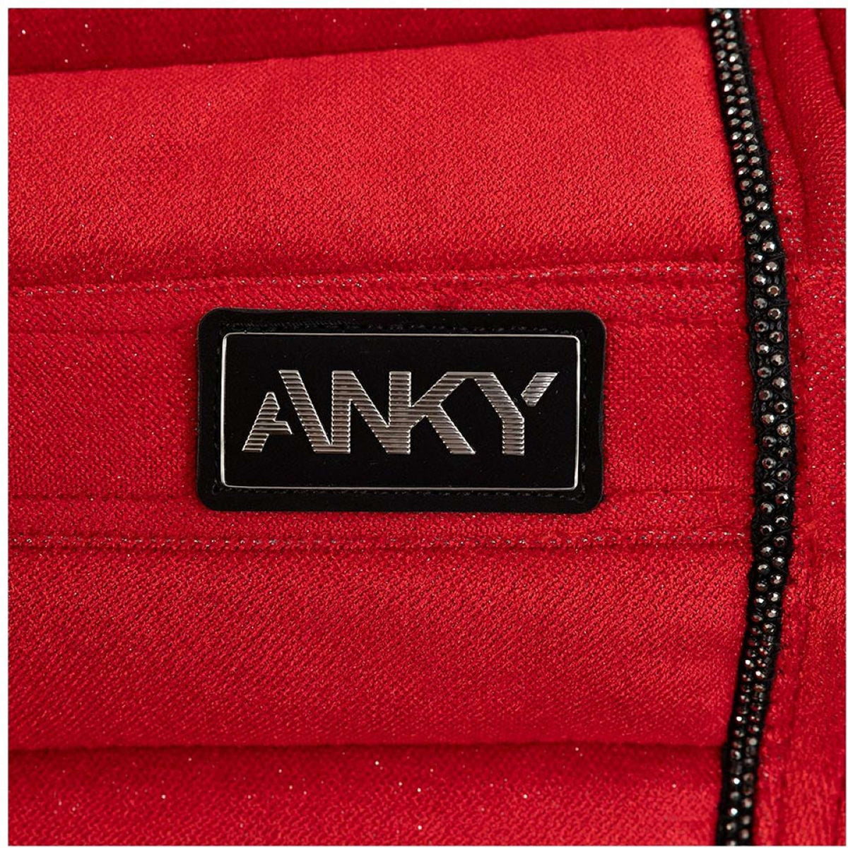 ANKY Tapis de Selle AW25 Velvet Dressage Equestrian Red