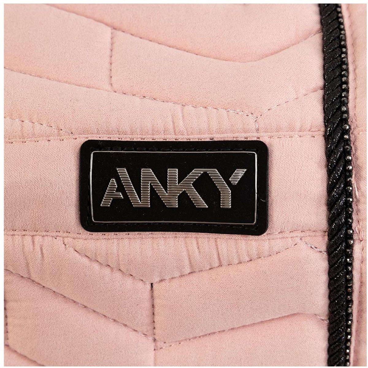 ANKY Tapis de Selle AW25 Suede Dressage Bridal Rose