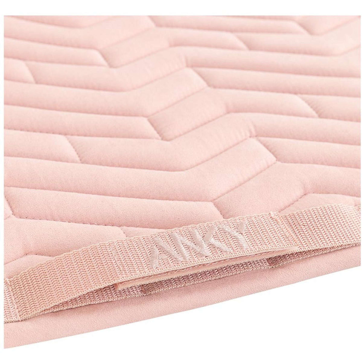 ANKY Tapis de Selle AW25 Suede Dressage Bridal Rose