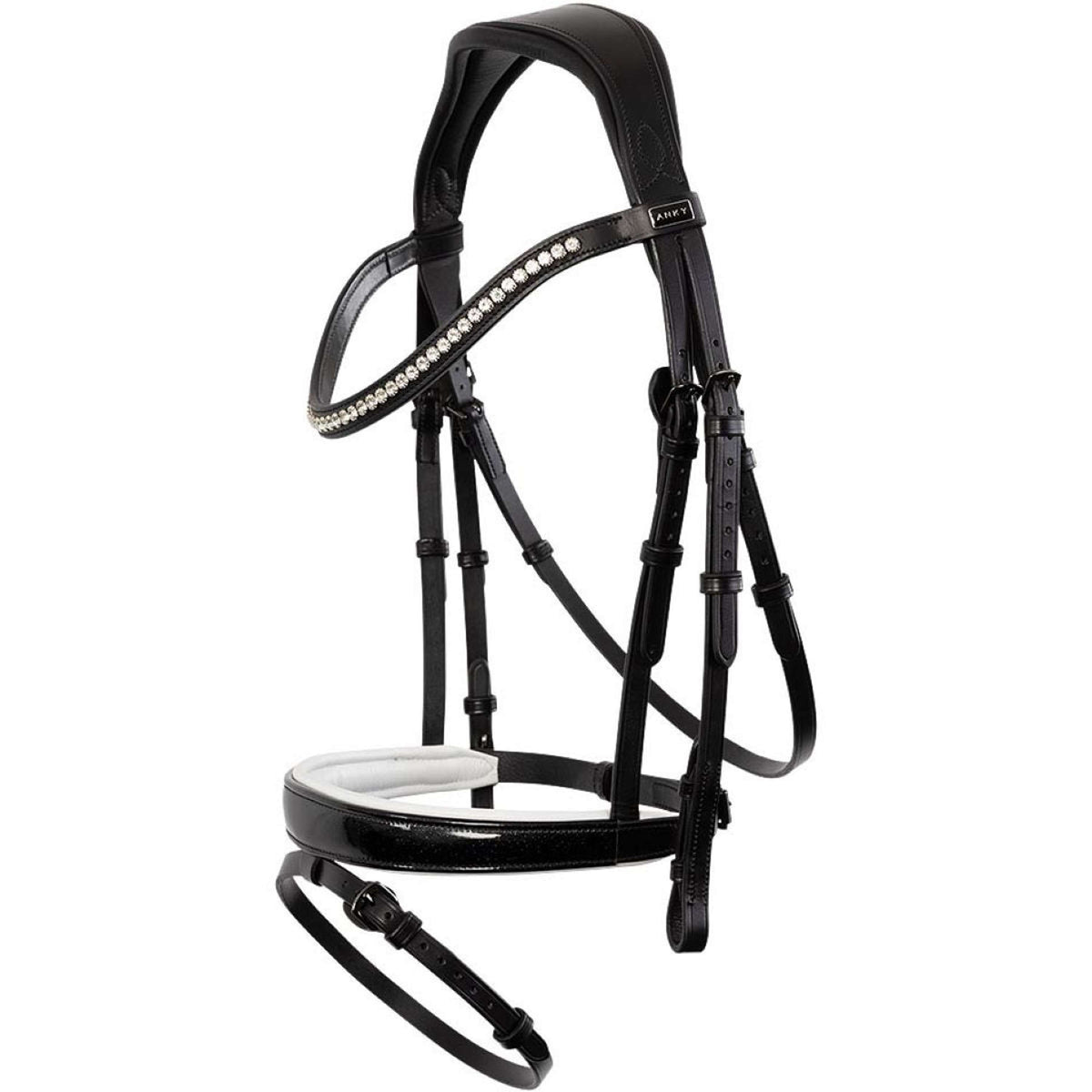 ANKY Bride Metallic Patent ATH24001 Noir/Blanc