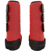 ANKY Guêtres AW25 3D Mesh Equestrian Red