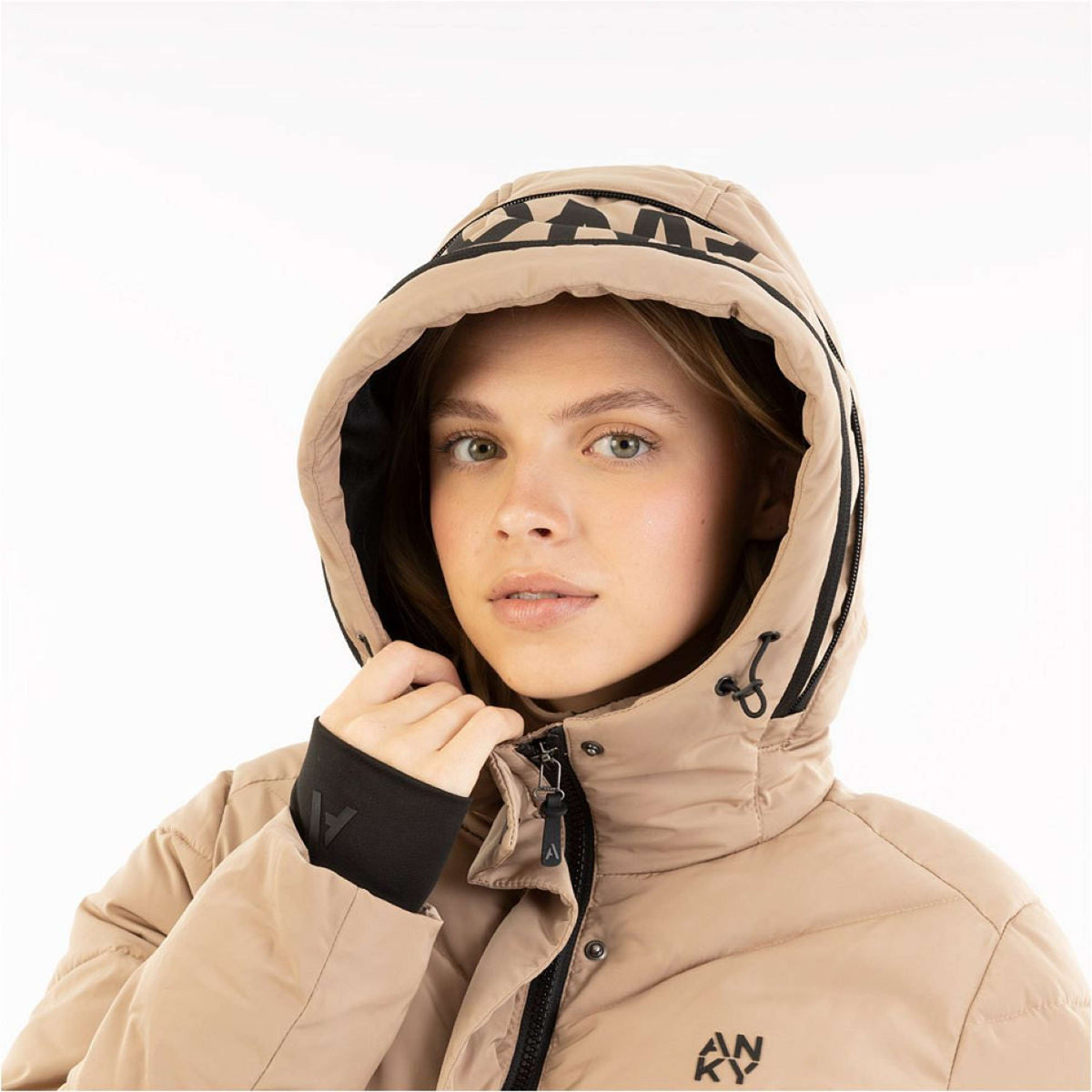 ANKY Veste Longue AW25 Puffer Amphora