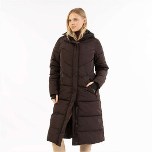 ANKY Veste Longue AW25 Puffer Chocolate Torte