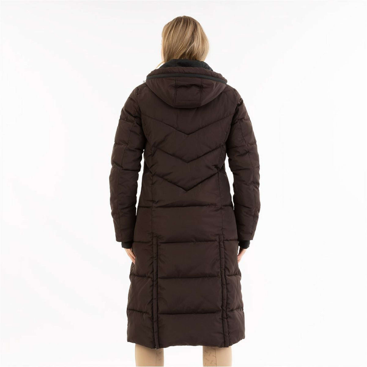 ANKY Veste Longue AW25 Puffer Chocolate Torte