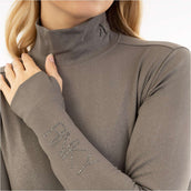 ANKY Chemise AW25 Mockneck Argent