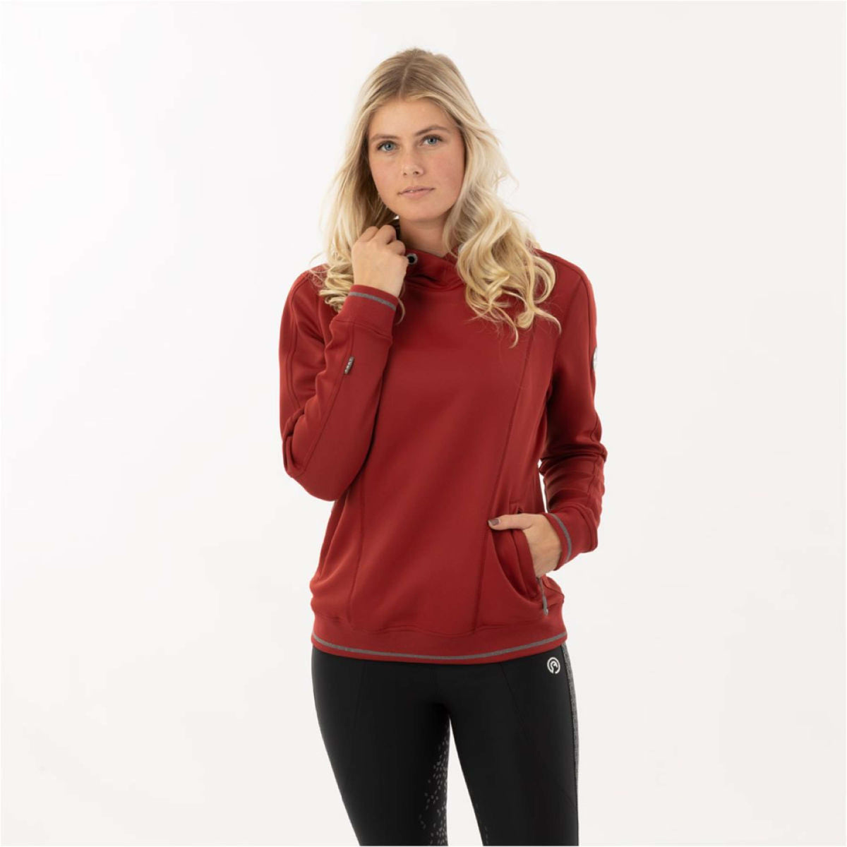 ANKY Sweater ATC232104 avec Capuchon Dark Scarlet