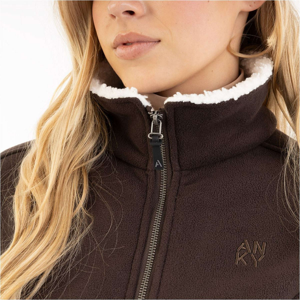 ANKY Blouson AW25 Teddy Lammy Chocolate Torte