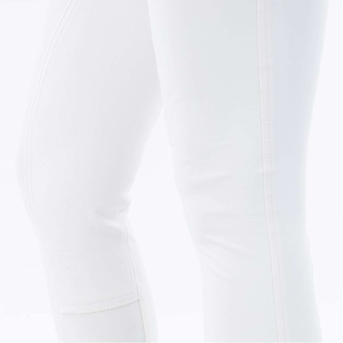 BR Pantalon d'Équitation Desiree Microfibre Fond de peau Snow White