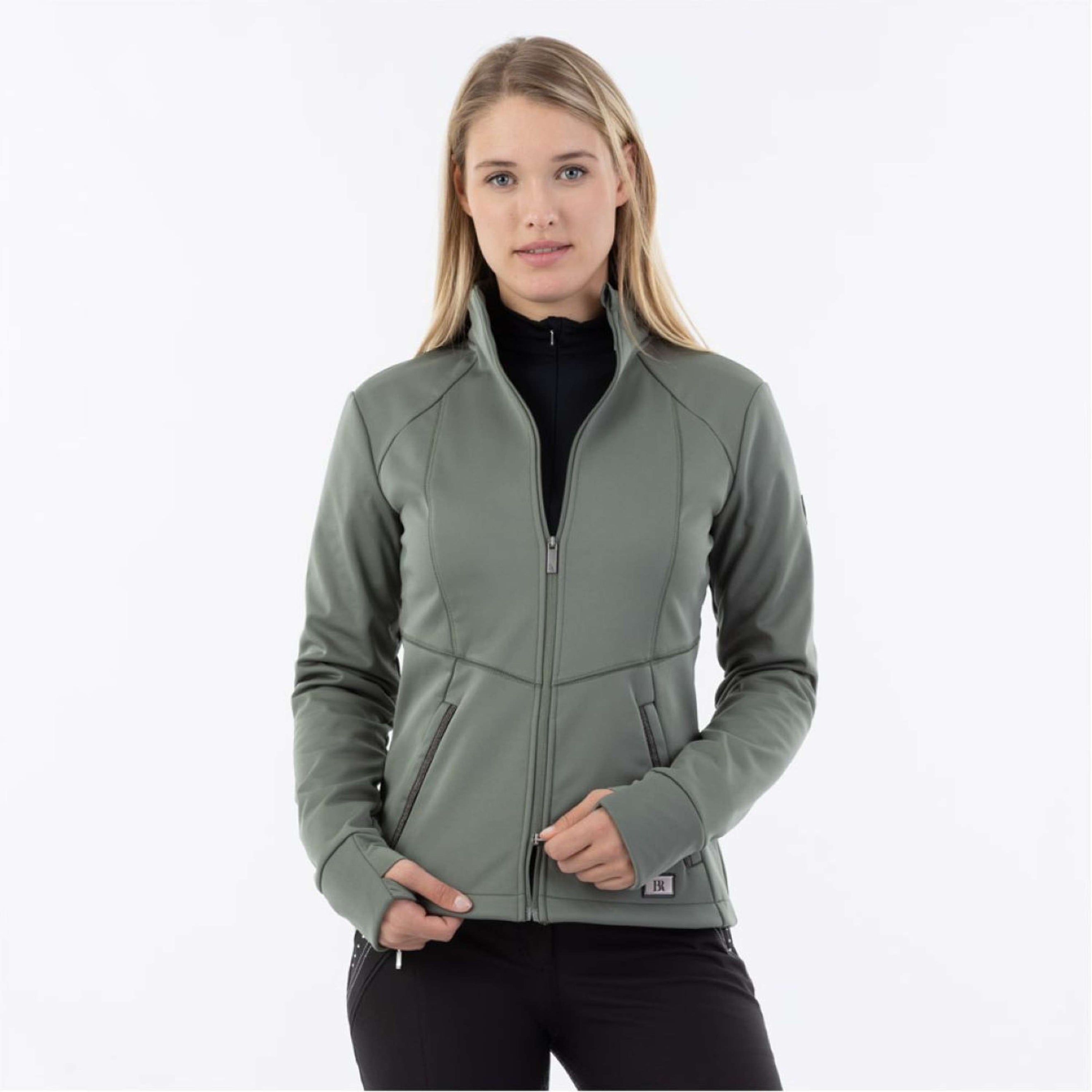 BR Veste Debby Softshell Teddy Vert Agave