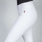 Back on Track Pantalon d'Équitation Julia Full Grip Blanc