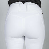 Back on Track Pantalon d'Équitation Julia Full Grip Blanc