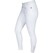 Back on Track Pantalon d'Équitation Katie Full Grip Blanc