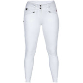 Back on Track Pantalon d'Équitation Katie Full Grip Blanc