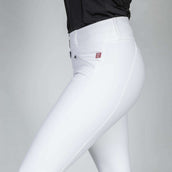 Back on Track Pantalon d'Équitation Katie Full Grip Blanc