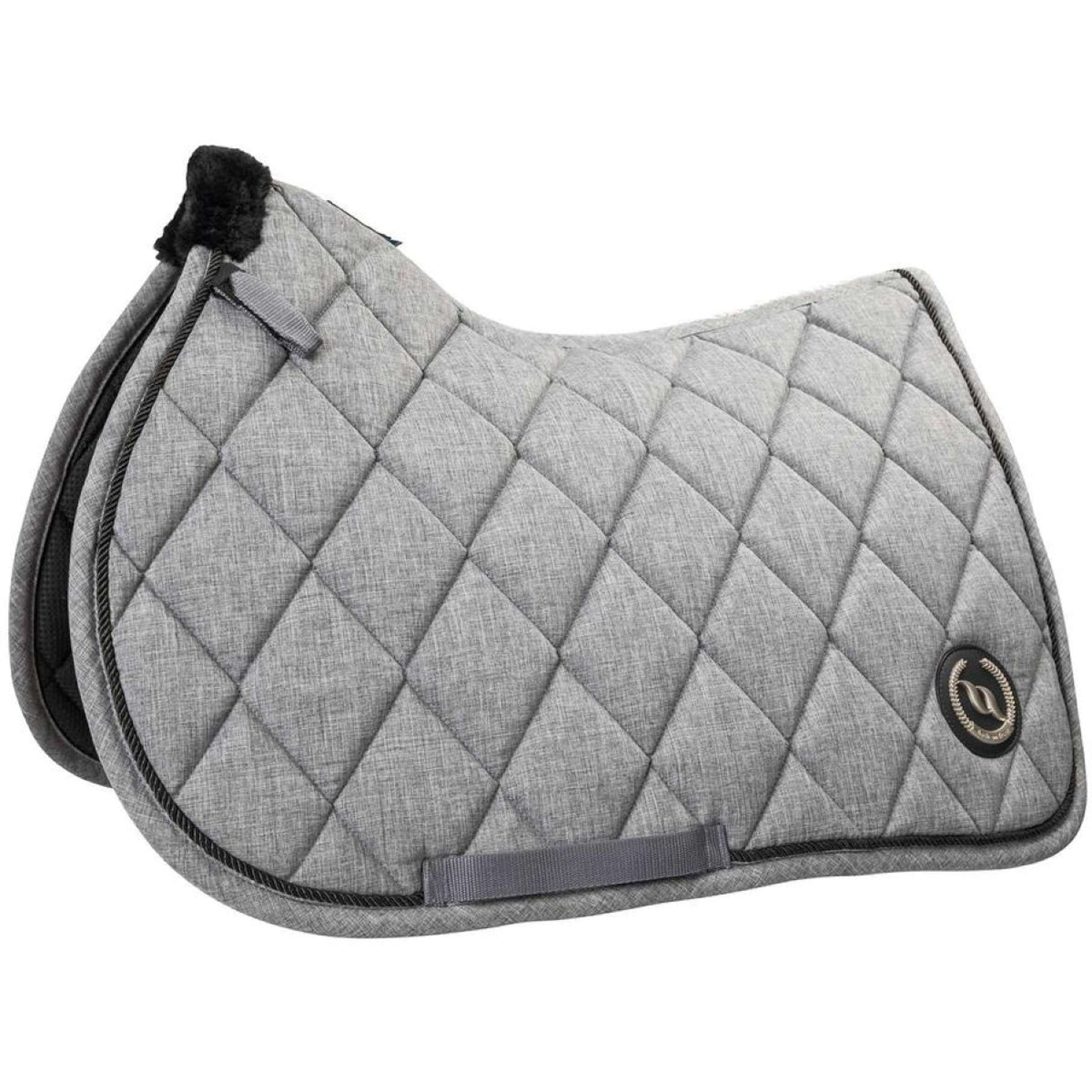 Back on Track Tapis de Selle Haze de Saut Gris Back on Track Tapis de Selle Haze de Saut Gris