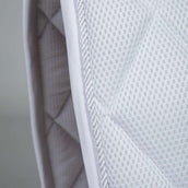 Back on Track Tapis de Selle Airflow Dressage Blanc