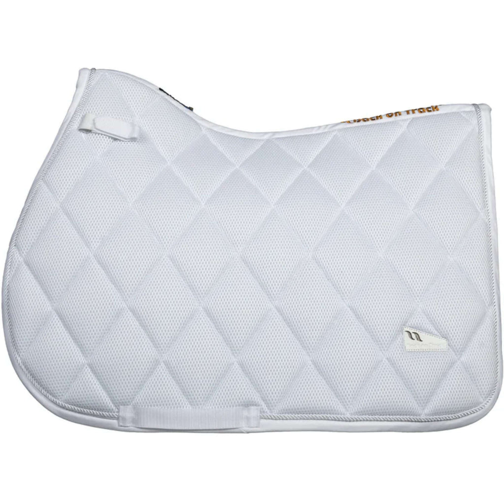 Back on Track Tapis de Selle Airflow de Saut Blanc