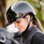 Back on Track Bombe Strixx Visière Brillant Noir