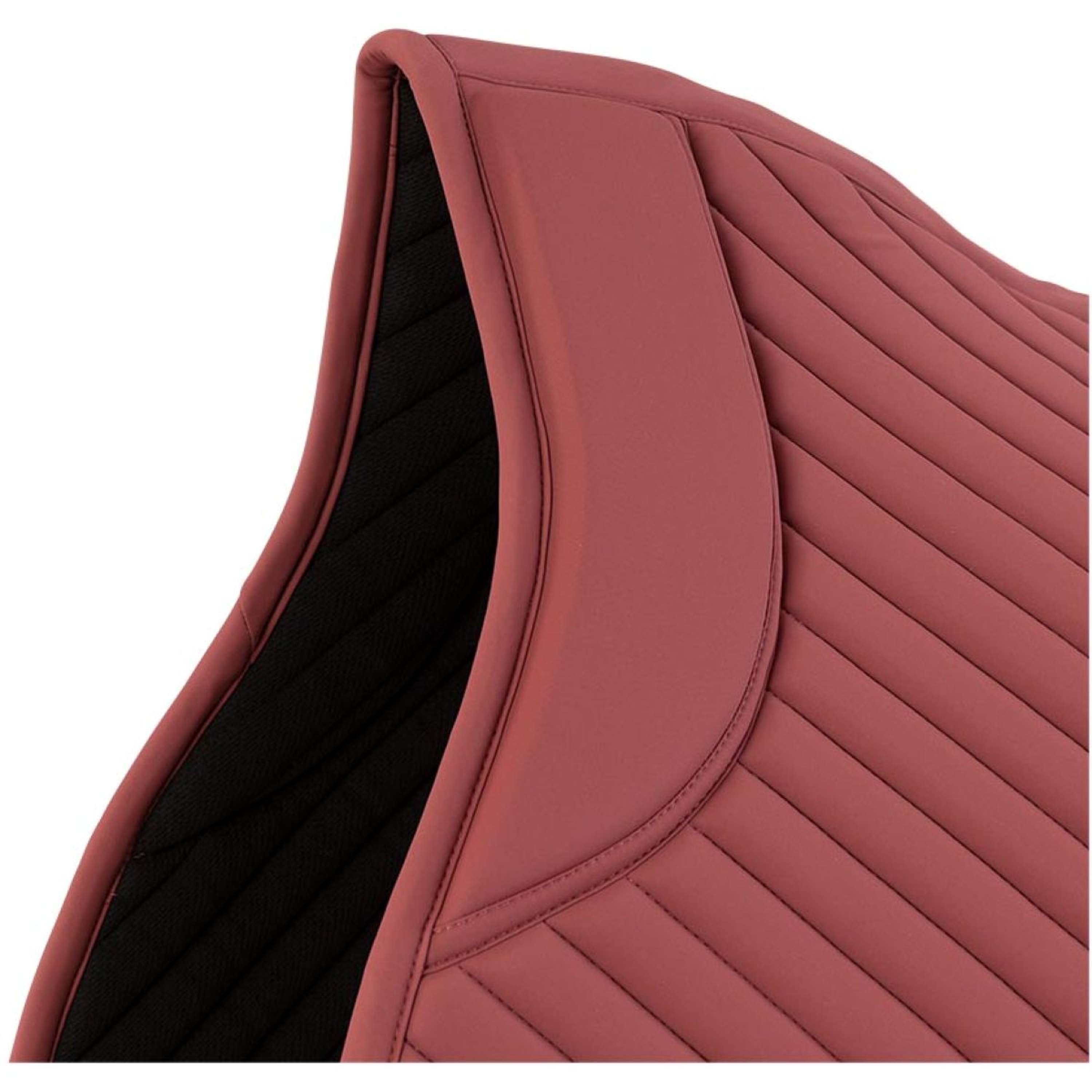 BR Tapis de Selle Loreen Polyvalence Maroon Red