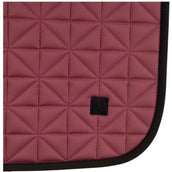BR Tapis de Selle Lilly Polyvalence Maroon Red