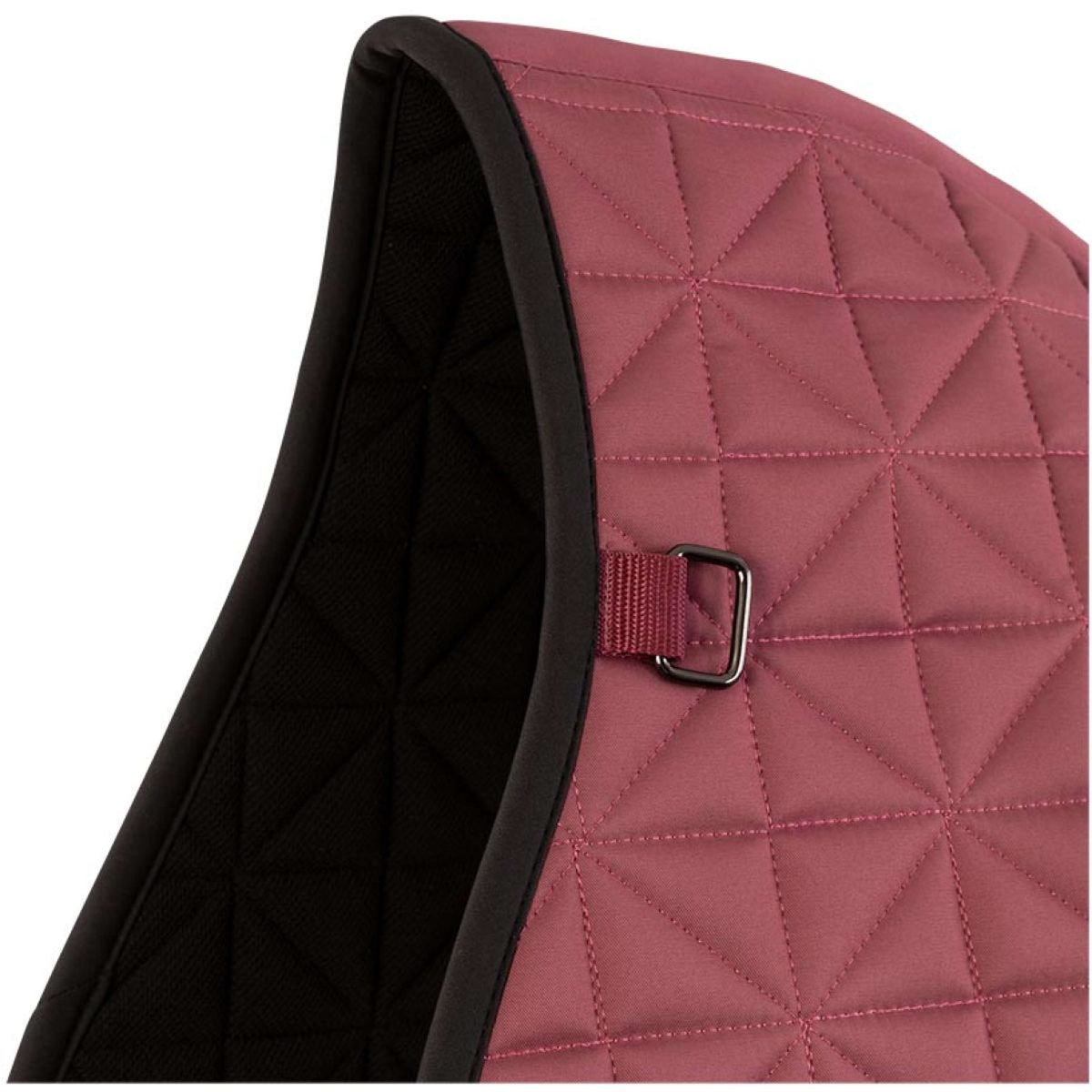 BR Tapis de Selle Lilly Polyvalence Maroon Red