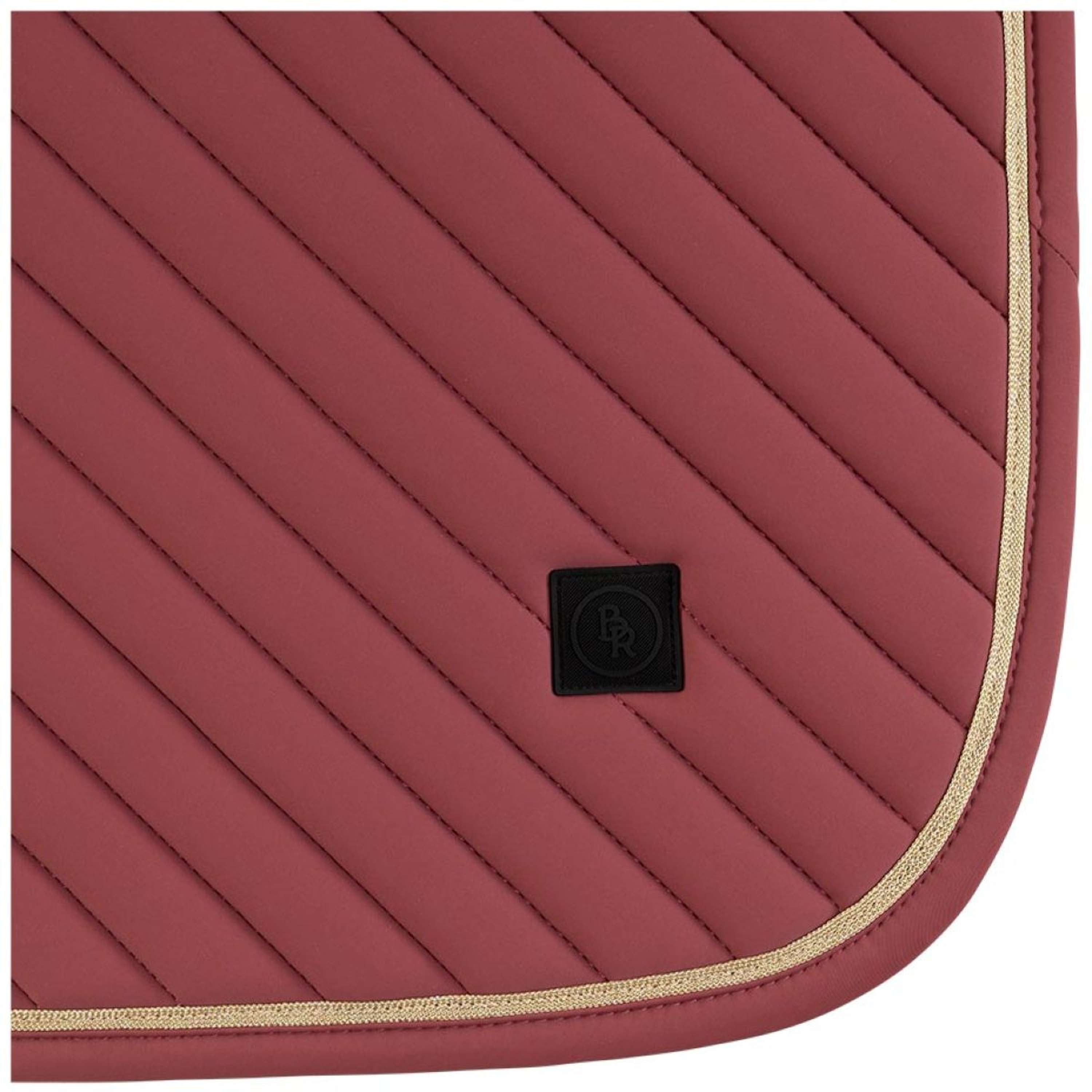 BR Tapis de Selle Loreen Dressage Maroon Red