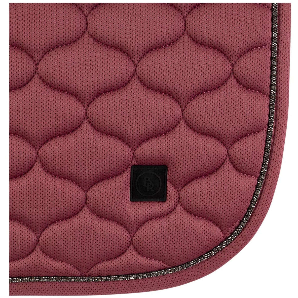 BR Tapis de Selle Lorenzo Dressage Maroon Red