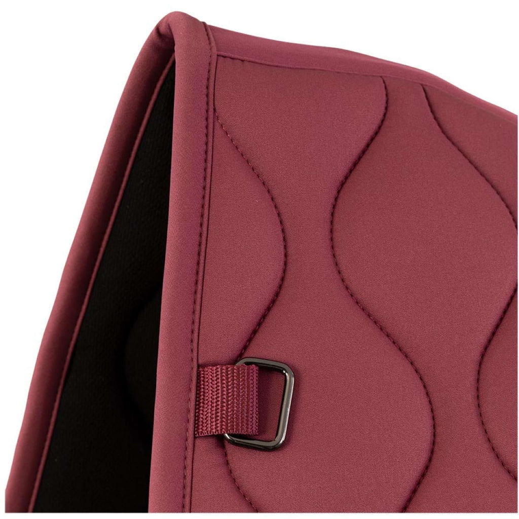 BR Tapis de Selle Eevolv Louise Dressage Maroon Red
