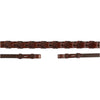 BR Rênes Hunter Cuir Tressé Oak/Silver