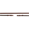 BR Rênes de Filet Cuir Fermé 13mm Blind Oak/Silver