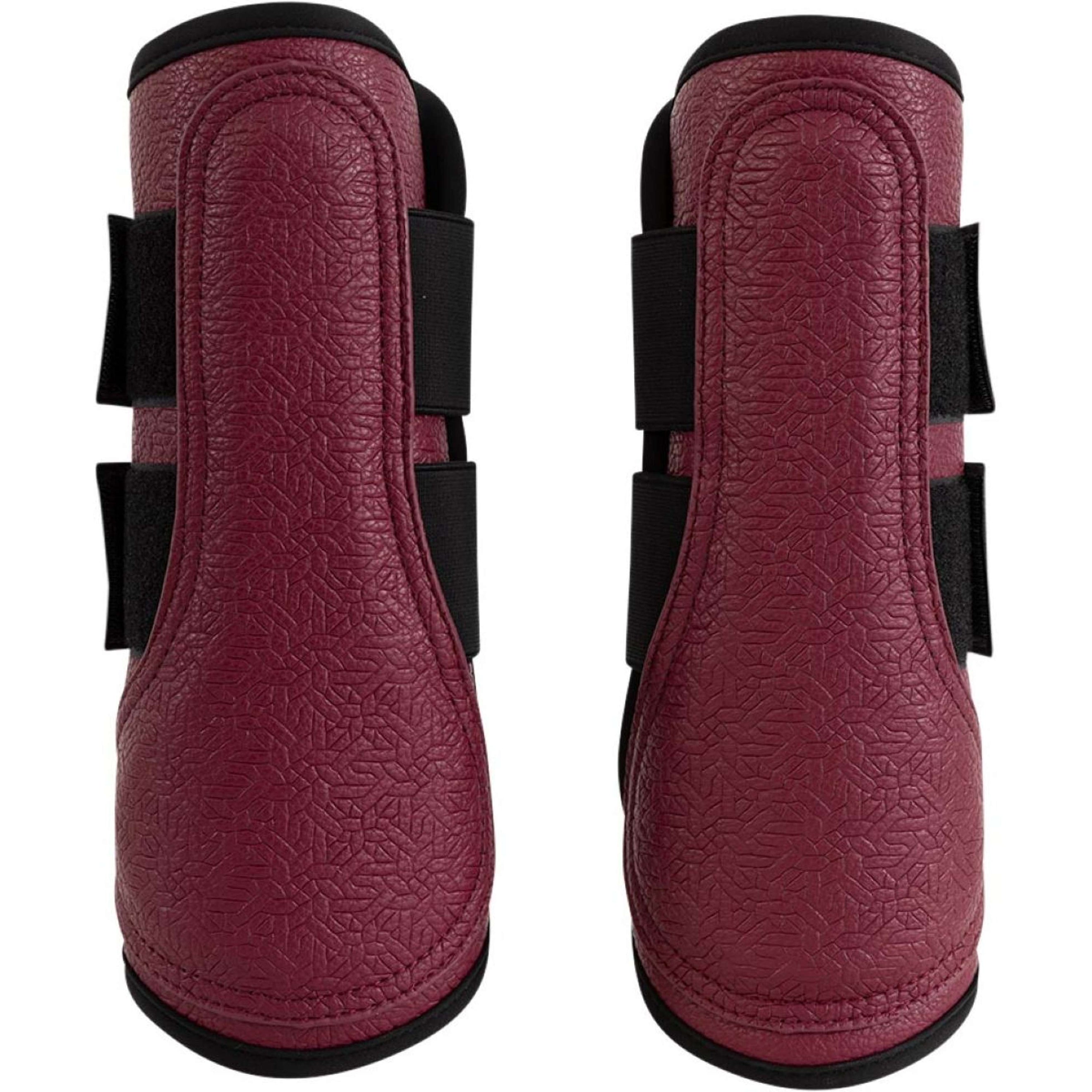 BR Guêtres Levonne Maroon Red